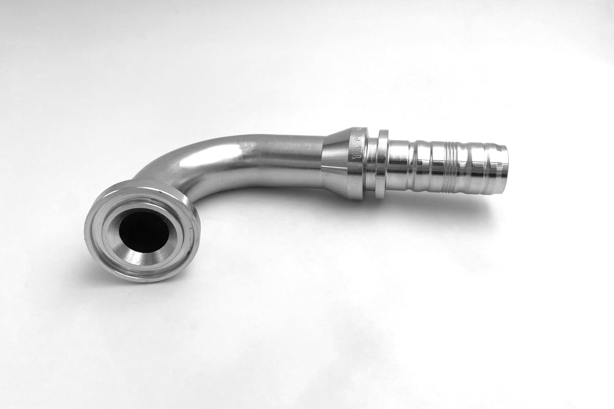 Spiralfit interlock press flange 110° bend SAE 3000 - M83301..P for ...