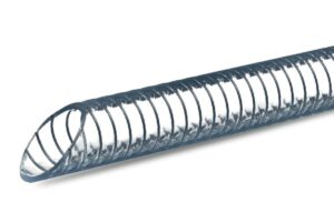 Tubo per uso gravoso, ideale per l’aspirazione e mandata di sostanze nell’industria alimentare, in agricoltura, negli impianti di produzione industriale, nella nautica e nel settore dell’energia eolica.