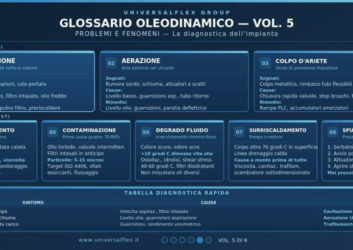 Glossario Oleodinamico Vol. 5 - Problemi e Fenomeni &mdash; La Diagnostica dell'Impianto